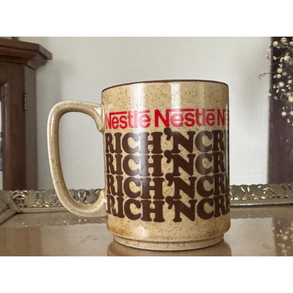 Vintage Nestle Rich and Creamy Hot Cocoa Coffee Mug